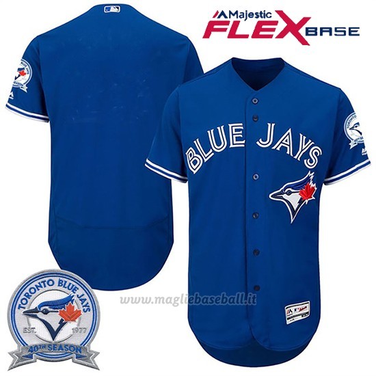 Maglia Baseball Uomo Toronto Blue Jays Flex Base 40 Anniversario